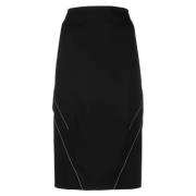 Stijlvolle Rok voor Vrouwen Marine Serre , Black , Dames