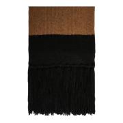 Alpaca en wol sjaal Max Mara Weekend , Black , Dames