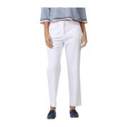 Stijlvolle Broek Via Masini 80 , White , Dames