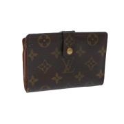 Pre-owned Canvas wallets Louis Vuitton Vintage , Brown , Dames