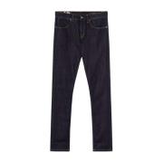 Slimme Denim Stretch Jeans Dondup , Blue , Heren