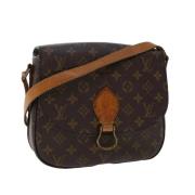 Pre-owned Canvas louis-vuitton-bags Louis Vuitton Vintage , Brown , Da...