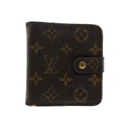 Pre-owned Canvas wallets Louis Vuitton Vintage , Brown , Dames