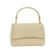 Pre-owned Leather handbags Bally Pre-owned , Beige , Dames