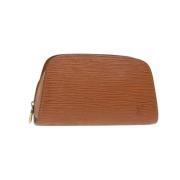 Pre-owned Leather louis-vuitton-bags Louis Vuitton Vintage , Brown , D...