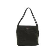 Pre-owned Nylon prada-bags Prada Vintage , Green , Dames