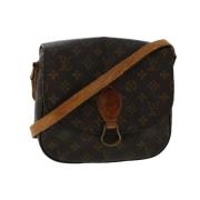 Pre-owned Canvas louis-vuitton-bags Louis Vuitton Vintage , Brown , Da...