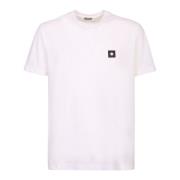 Patch T-shirt Zanone , White , Heren