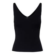 Zwarte Tanktop voor Dames Jacqueline de Yong , Black , Dames