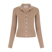 Cardigan LOW Classic , Beige , Dames