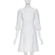 Pre-owned Cotton dresses Michael Kors Pre-owned , White , Dames