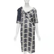 Pre-owned Silk dresses Dries van Noten Pre-owned , Gray , Dames