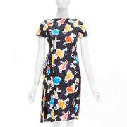 Pre-owned Silk dresses Moschino Pre-Owned , Multicolor , Dames