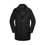 Calegari-KN Jas Moorer , Black , Heren