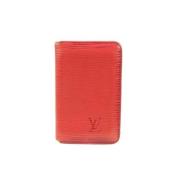 Tweedehands portemonnees Louis Vuitton Vintage , Red , Dames