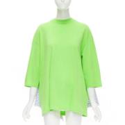 Pre-owned Cotton tops Balenciaga Vintage , Green , Dames