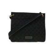 Pre-owned Canvas gucci-bags Gucci Vintage , Black , Unisex