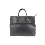 Tweedehands handtas Louis Vuitton Vintage , Black , Dames