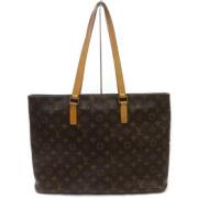 Pre-owned Draagtas Louis Vuitton Vintage , Brown , Dames