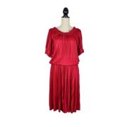 Tweedehands Stoffen Jurken - Uitstekende Staat Gucci Vintage , Red , D...