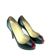 Pre-owned Sandalen Christian Louboutin Pre-owned , Black , Dames