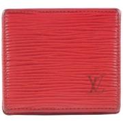 Tweedehands portemonnees Louis Vuitton Vintage , Red , Dames