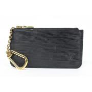 Tweedehands portemonnees Louis Vuitton Vintage , Black , Dames