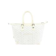 Vintage Ingebouwde Reistas Goyard Vintage , White , Dames