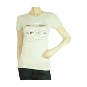 Pre-eigendom lovertjes vissen T-shirt Celine Vintage , White , Dames