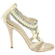 Pre-owned Sandalen Giuseppe Zanotti Pre-owned , Beige , Dames