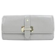 Tweedehands portemonnees Louis Vuitton Vintage , Gray , Dames