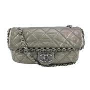 Tweedehands Schoudertas Chanel Vintage , Gray , Dames