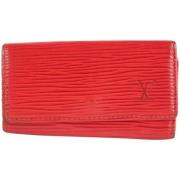 Tweedehands portemonnees Louis Vuitton Vintage , Red , Dames