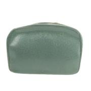 Tweedehands koppeling Louis Vuitton Vintage , Green , Dames