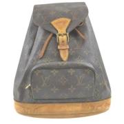 Tweedehands Leren Schoudertas, Goede Staat Louis Vuitton Vintage , Bro...