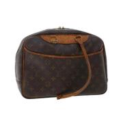 Pre-owned Canvas handbags Louis Vuitton Vintage , Brown , Dames