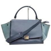 Preated lederen celine-bags Celine Vintage , Blue , Dames