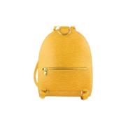 Tweedehands rugzak Louis Vuitton Vintage , Yellow , Dames