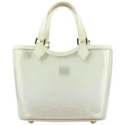 Tweedehands handtas Louis Vuitton Vintage , White , Dames