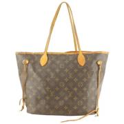 Vintage Neverfull PM Monogram Tas Louis Vuitton Vintage , Brown , Dame...