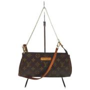 Tweedehands Canvas Schoudertas Louis Vuitton Vintage , Brown , Dames