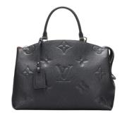 Pre-owned Leather louis-vuitton-bags Louis Vuitton Vintage , Black , D...