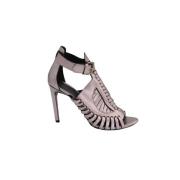 Pre-owned Leather heels Proenza Schouler Pre-owned , Gray , Dames