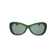 Pre-owned Fabric sunglasses Dries van Noten Pre-owned , Green , Dames