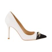 Boter Hak Schoenen Elisabetta Franchi , Beige , Dames