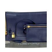 Pre-owned Leather handbags Tom Ford Pre-owned , Blue , Dames