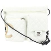 Tweedehands Schoudertas Chanel Vintage , White , Dames