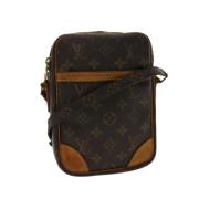 Pre-owned Canvas louis-vuitton-bags Louis Vuitton Vintage , Brown , Da...