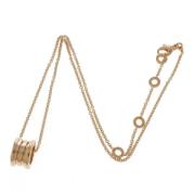 Pre-owned Yellow Gold necklaces Bvlgari Vintage , Beige , Dames