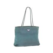 Pre-owned Nylon prada-bags Prada Vintage , Blue , Dames